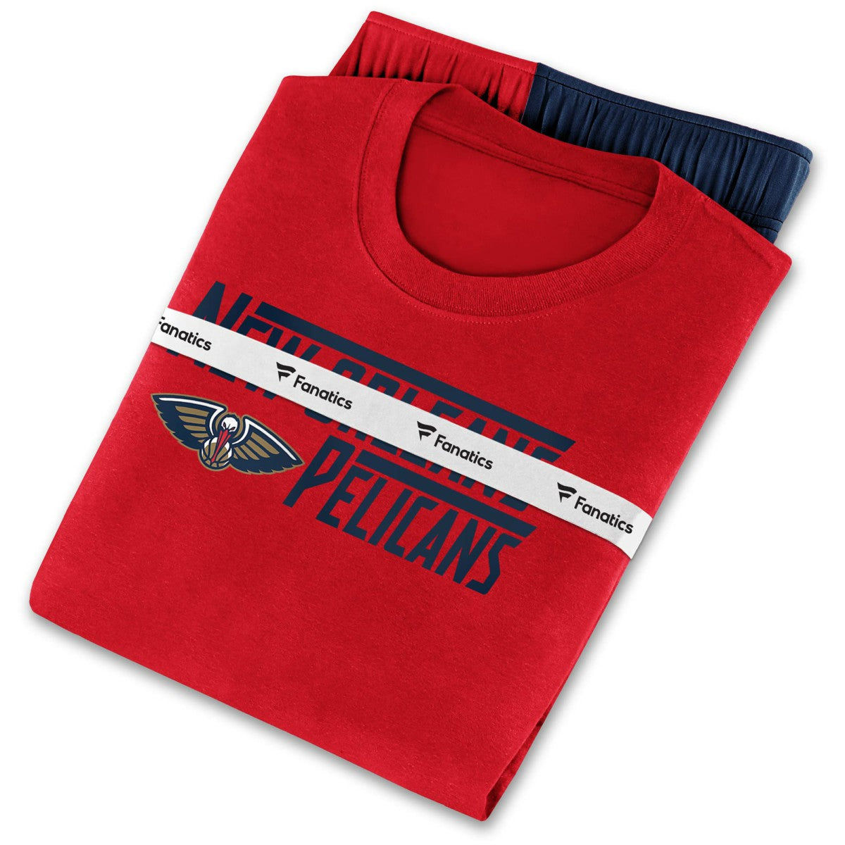 New Orleans Pelicans T-Shirt & Shorts Combo Pack Red/Navy | Fanatics outlet