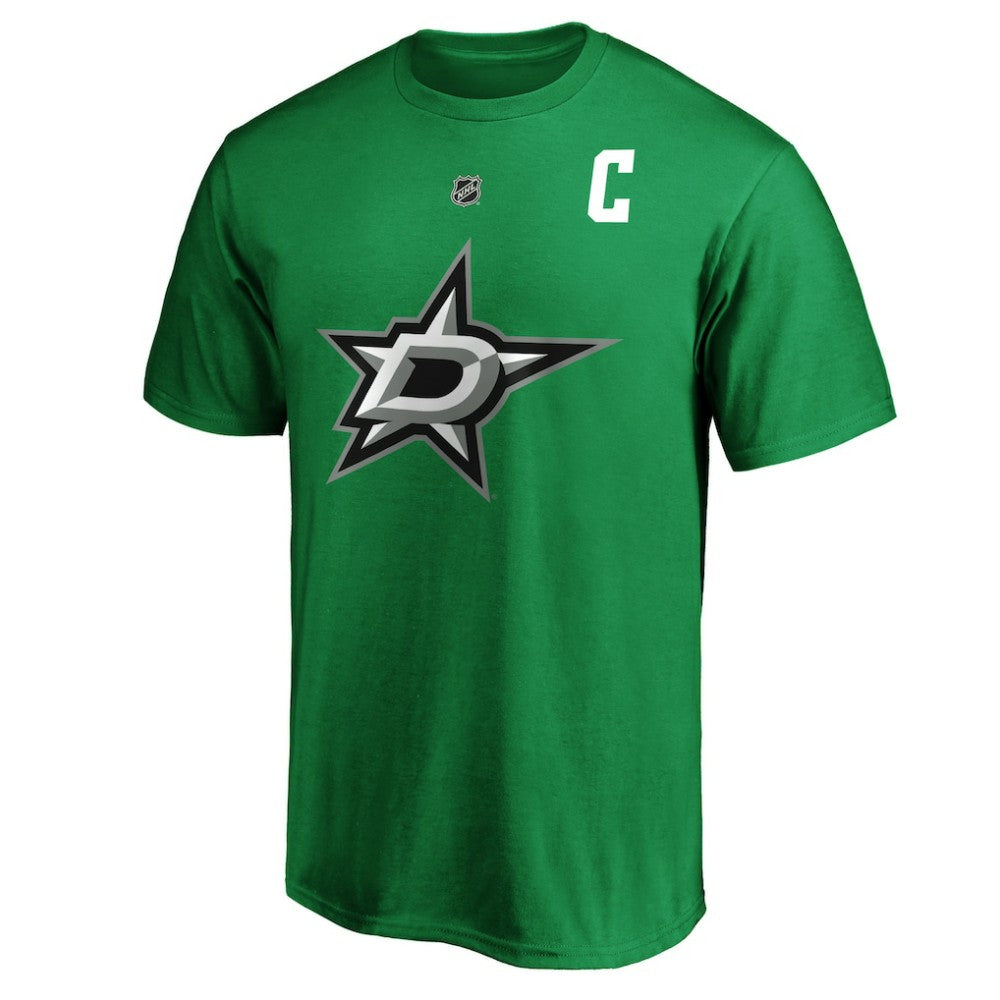 Jamie Benn Dallas Stars Fanatics Authentic Stack Player Name & Number T-Shirt - Kelly Green - NHL 3781649