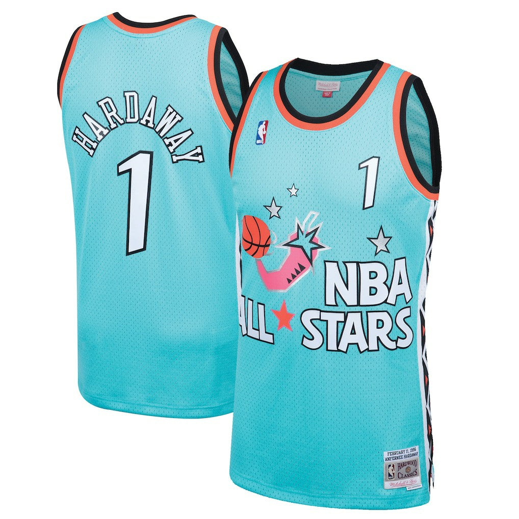 Penny Hardaway 1996 NBA All-Star Game Hardwood Classics Swingman Jersey Teal | Mitchell & Ness outlet