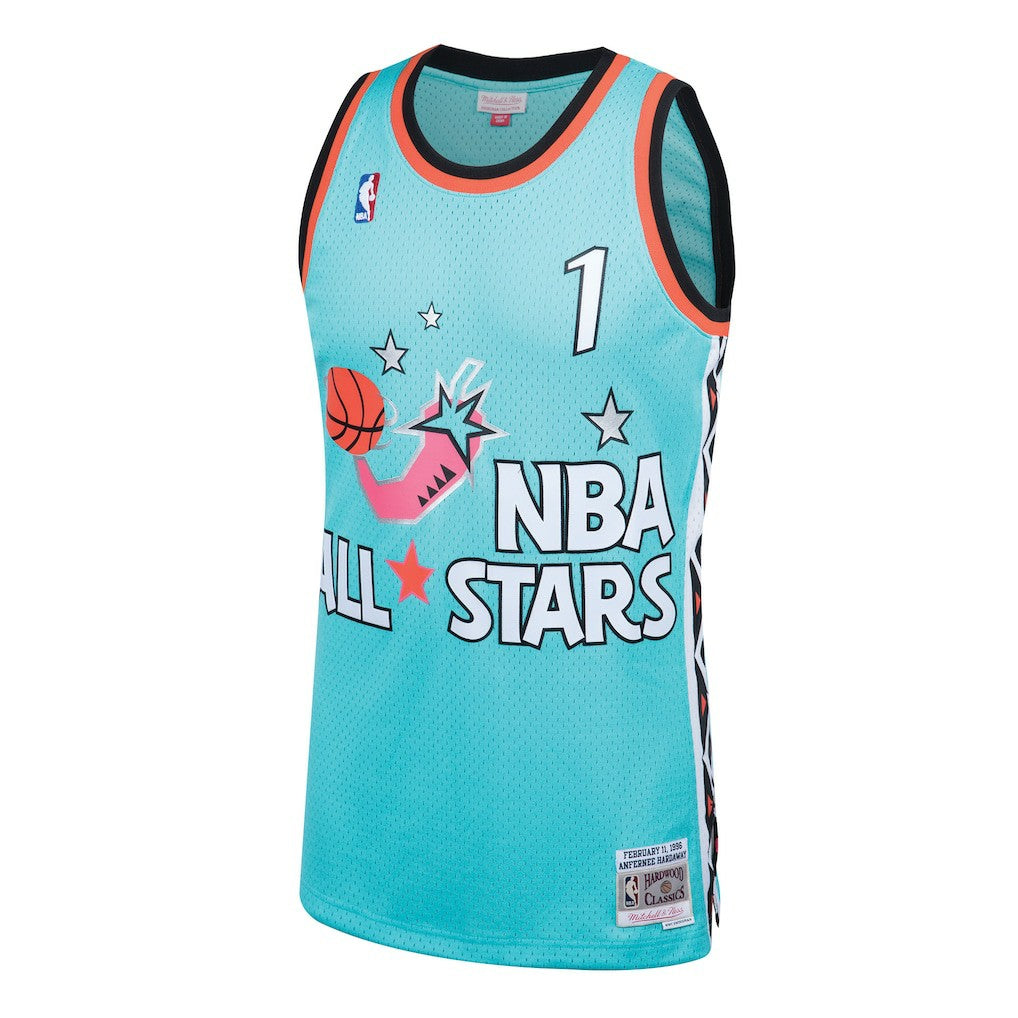 Penny Hardaway 1996 NBA All-Star Game Hardwood Classics Swingman Jersey Teal | Mitchell & Ness outlet
