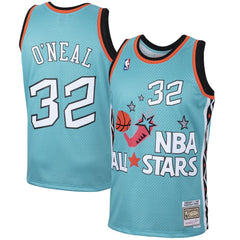 Shaquille O'Neal Eastern Conference 1996 All-Star Hardwood Classics Swingman Jersey Teal | Mitchell & Ness Near Me