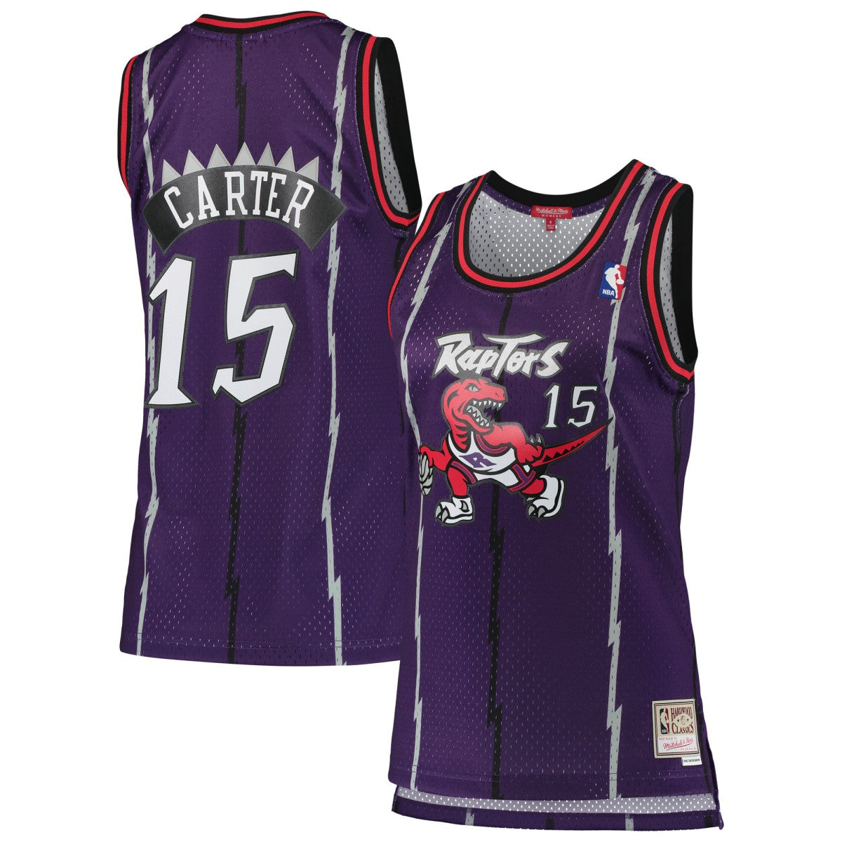 Vince Carter Toronto Raptors Women's 1998/99 Hardwood Classics Swingman Jersey Purple | Mitchell & Ness outlet