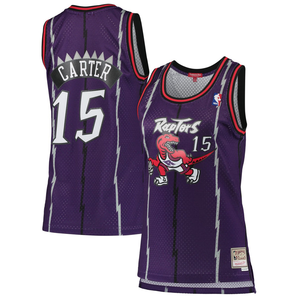 Vince Carter Toronto Raptors Women's 1998/99 Hardwood Classics Swingman Jersey Purple | Mitchell & Ness outlet