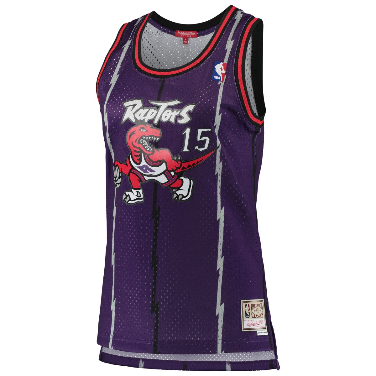 Vince Carter Toronto Raptors Women's 1998/99 Hardwood Classics Swingman Jersey Purple | Mitchell & Ness outlet