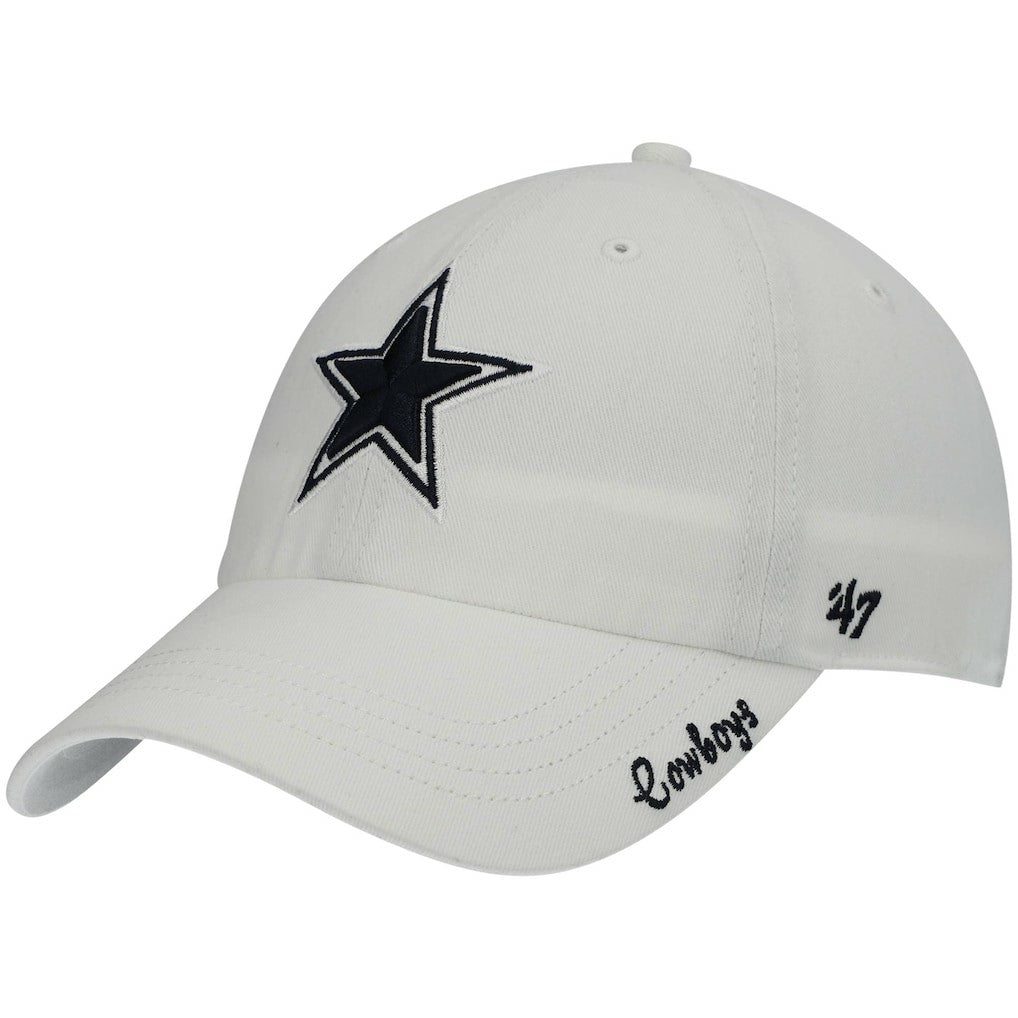47 brand Dallas Cowboys '47 Women's Miata Clean Up Adjustable Hat White