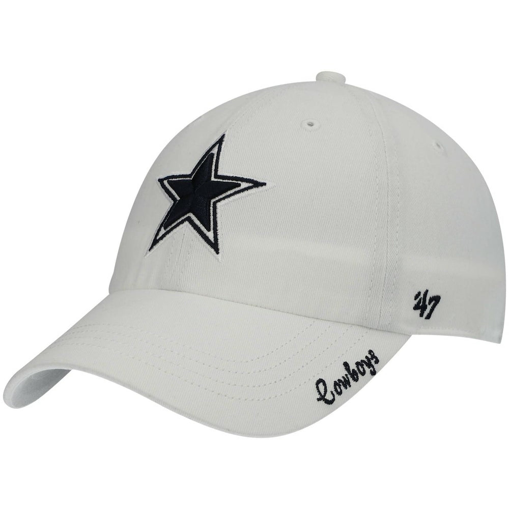 47 brand Dallas Cowboys '47 Women's Miata Clean Up Adjustable Hat White