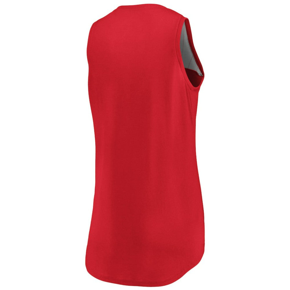St. Louis Cardinals Majestic Women's Break From Tradition Tank Top  - Red - MLB Discount