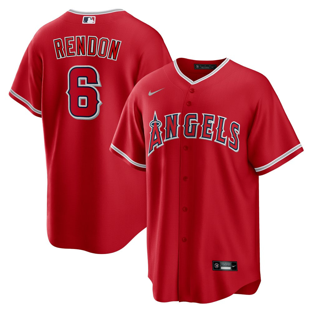 Anthony Rendon Los Angeles Angels Nike Alternate Replica Player Name Jersey - Red - Nike on Sale
