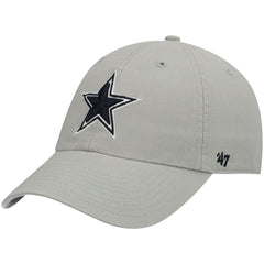 47 brand Dallas Cowboys '47 Primary Clean Up Adjustable Hat Gray
