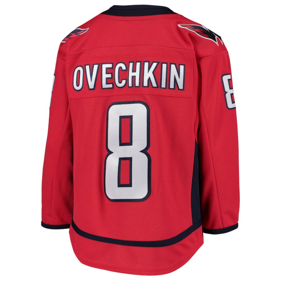Alexander Ovechkin Washington Capitals Youth Home Premier Player Jersey - Red - NHL 3791526
