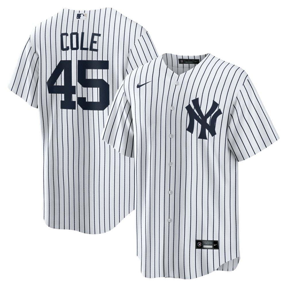 Gerrit Cole New York Yankees Nike Home Replica Player Name Jersey - White - Nike Lifestyle