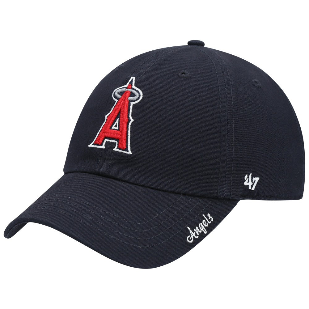 Los Angeles Angels '47 Women's Team Miata Clean Up Adjustable Hat - Navy - 47 brand Lifestyle