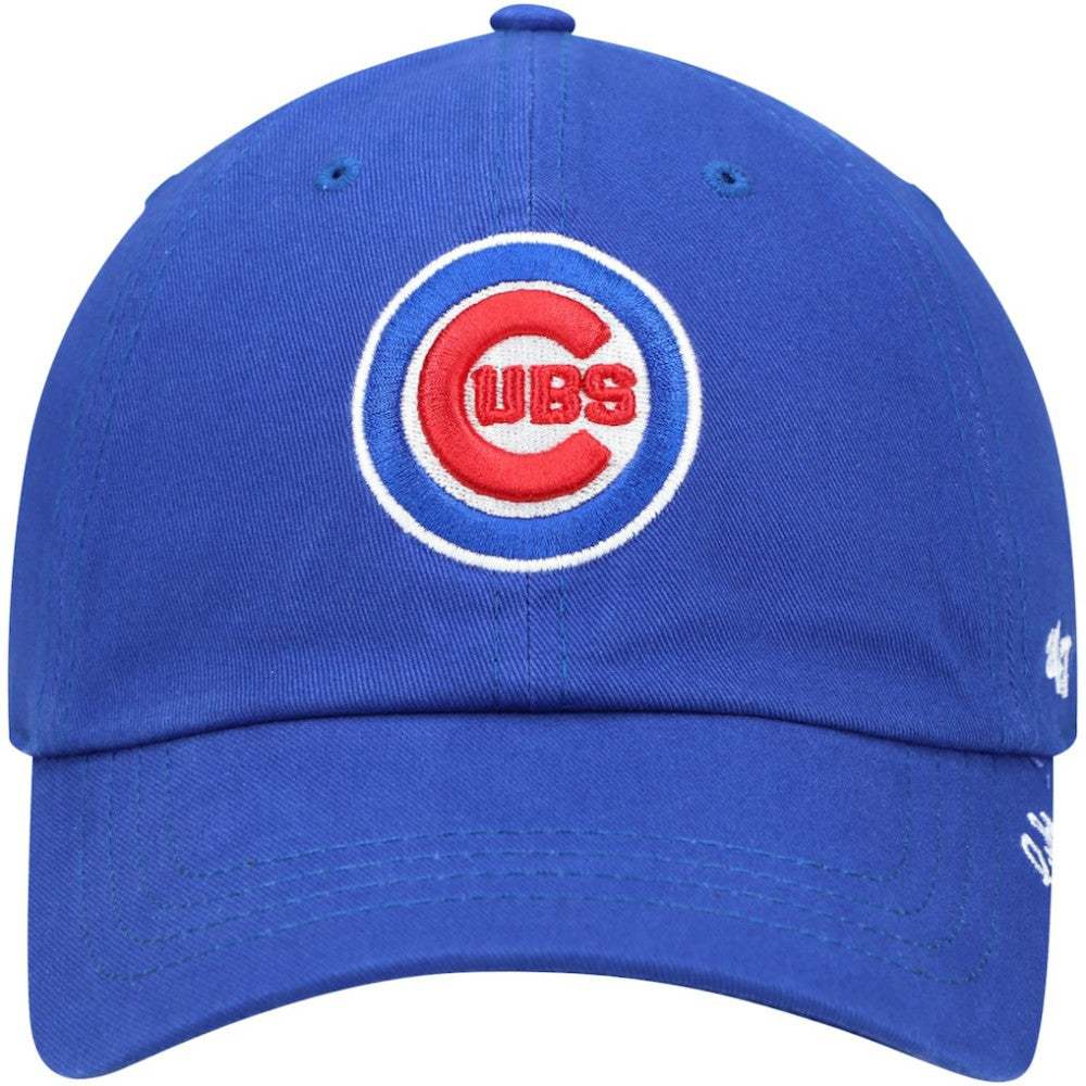 Chicago Cubs '47 Women's Team Miata Clean Up Adjustable Hat - Royal - 47 brand Lifestyle