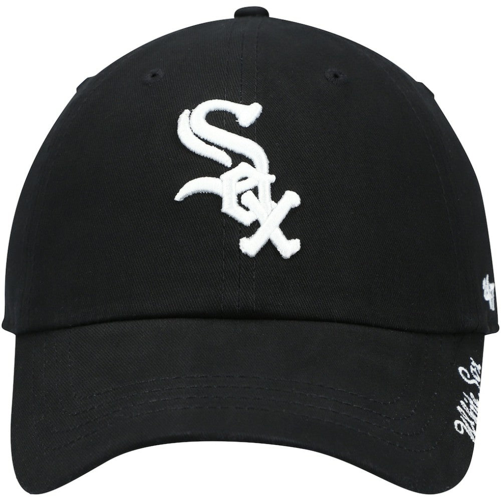 Chicago White Sox '47 Women's Team Miata Clean Up Adjustable Hat - Black - 47 brand Sale