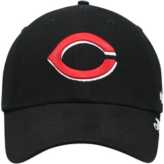 Cincinnati Reds '47 Women's Team Miata Clean Up Adjustable Hat - Black - 47 brand on Sale