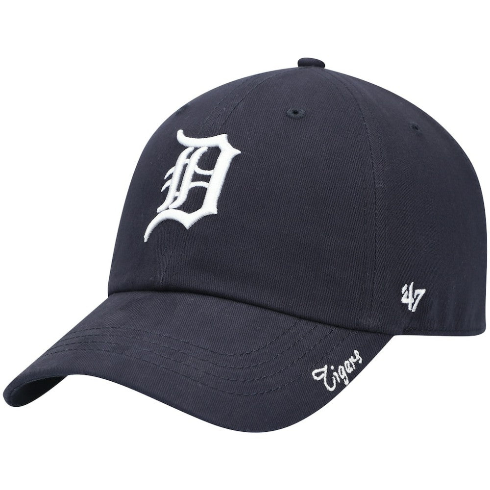 Detroit Tigers '47 Women's Team Miata Clean Up Adjustable Hat - Navy - 47 brand Discount