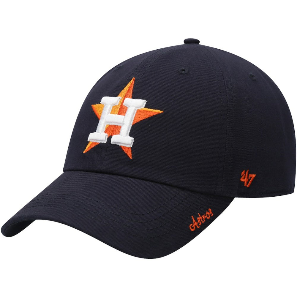 Houston Astros '47 Women's Team Miata Clean Up Adjustable Hat - Navy - 47 brand on Sale