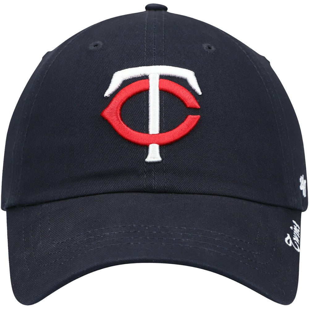 Minnesota Twins '47 Women's Team Miata Clean Up Adjustable Hat - Navy - 47 brand Sale