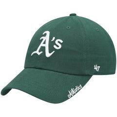 Athletics '47 Women's Team Miata Clean Up Adjustable Hat - Green - 47 brand Sale