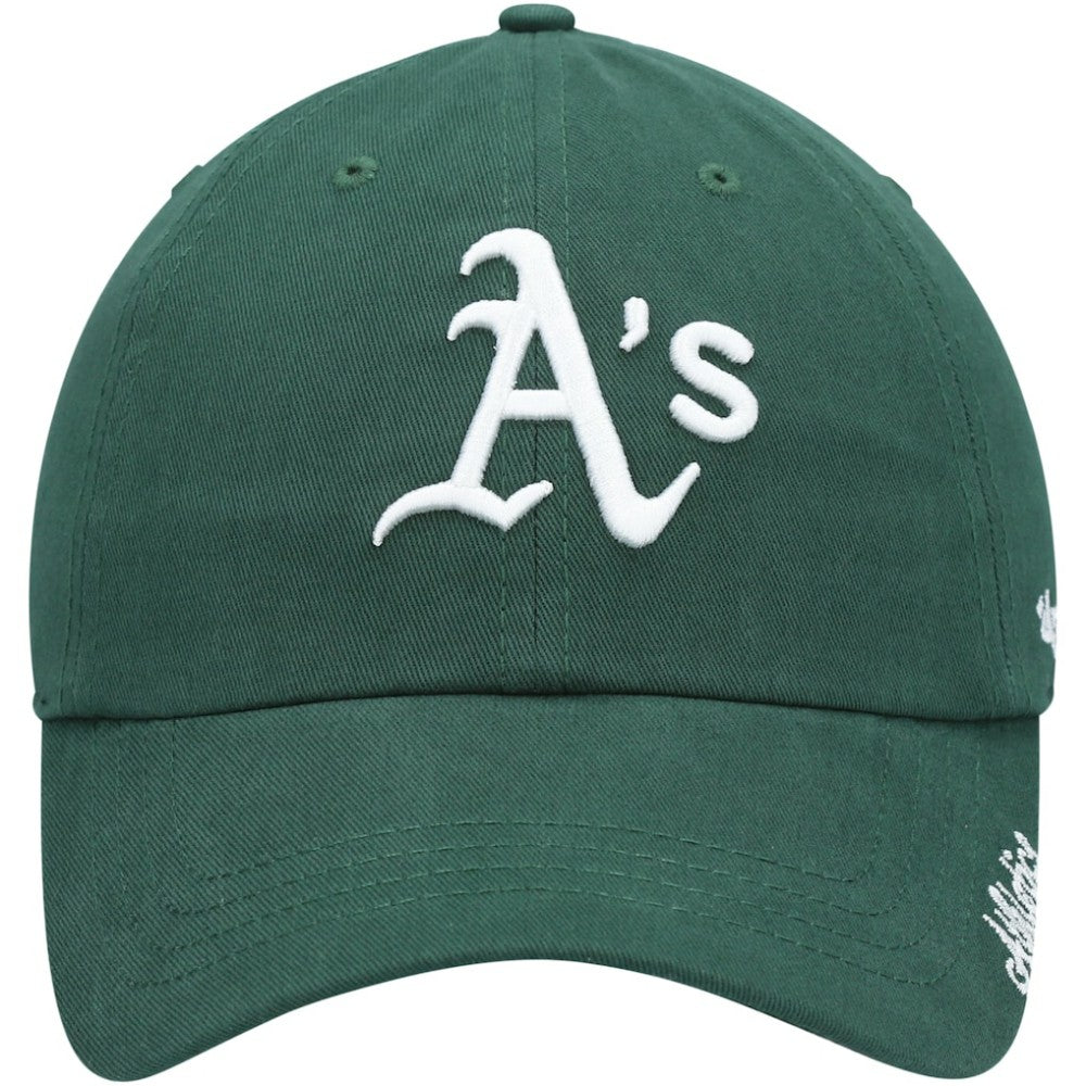 Athletics '47 Women's Team Miata Clean Up Adjustable Hat - Green - 47 brand Sale