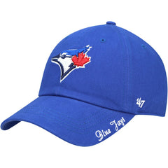 Toronto Blue Jays '47 Women's Team Miata Clean Up Adjustable Hat - Royal - 47 brand Lifestyle