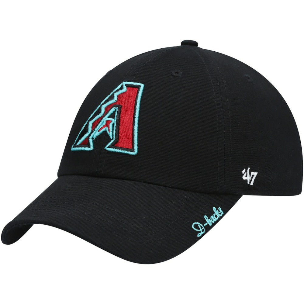 Arizona Diamondbacks '47 Women's Team Miata Clean Up Adjustable Hat - Black - 47 brand Online