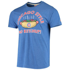 Chicago Cubs Hyperlocal Tri-Blend T-Shirt - Royal - MLB Discount