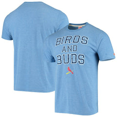 St. Louis Cardinals Hyperlocal Tri-Blend T-Shirt - Light Blue - MLB Online