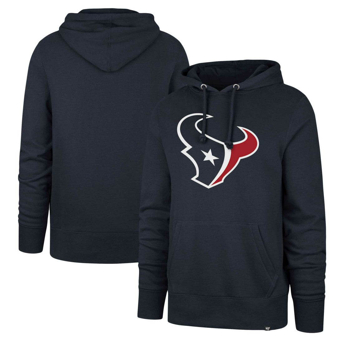 47 brand Houston Texans '47 Imprint Headline Pullover Hoodie Navy