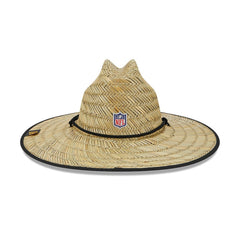 Pittsburgh Steelers New Era NFL Training Camp Straw Lifeguard Hat Natural