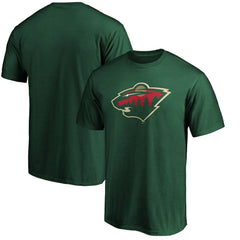 Minnesota Wild Fanatics Team Primary Logo T-Shirt - Green - NHL 3805862
