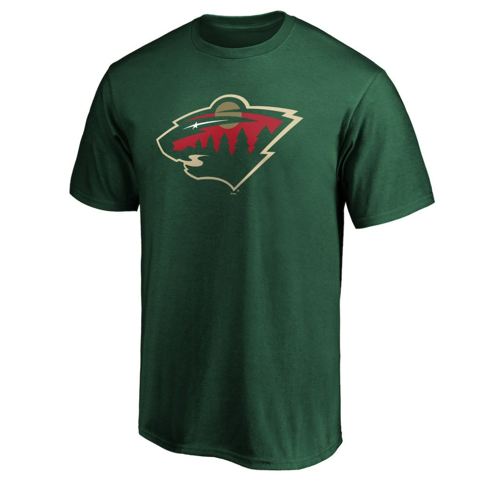 Minnesota Wild Fanatics Team Primary Logo T-Shirt - Green - NHL 3805862
