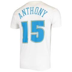 Carmelo Anthony Denver Nuggets Hardwood Classics Stitch Name & Number T-Shirt White | Mitchell & Ness online