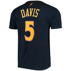 Baron Davis Golden State Warriors Hardwood Classics Stitch Name & Number T-Shirt for sale Navy | Mitchell & Ness Near Me