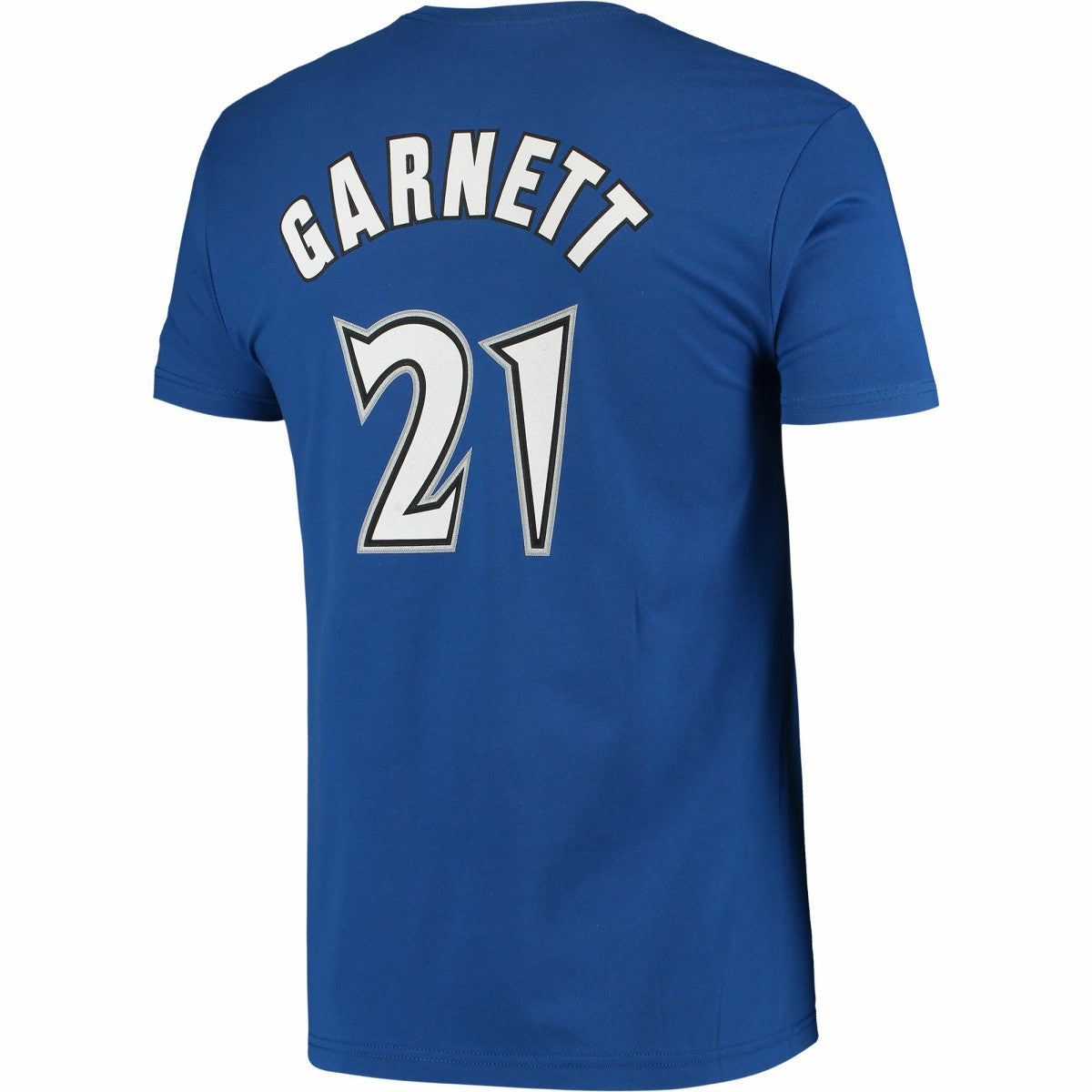 Kevin Garnett Minnesota Timberwolves Hardwood Classics Stitch Name & Number T-Shirt Blue | Mitchell & Ness Near Me