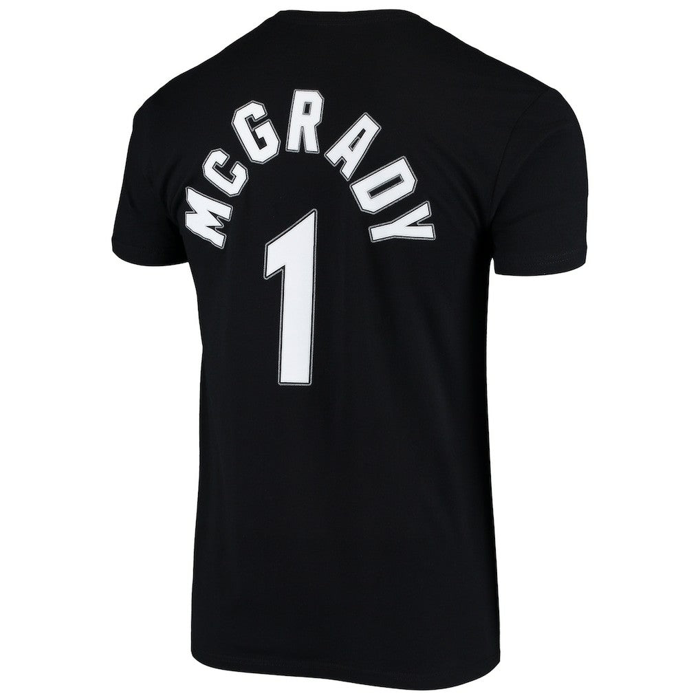 Tracy McGrady Orlando Magic Hardwood Classics Stitch Name & Number T-Shirt Black | Mitchell & Ness outlet