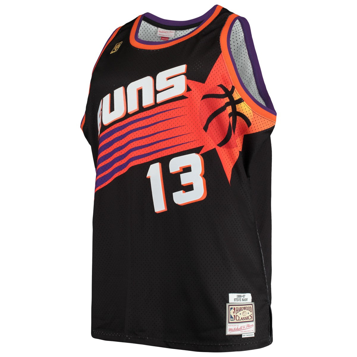Steve Nash Phoenix Suns 1996/97 Big & Tall Hardwood Classics Swingman Jersey Black | Mitchell & Ness outlet