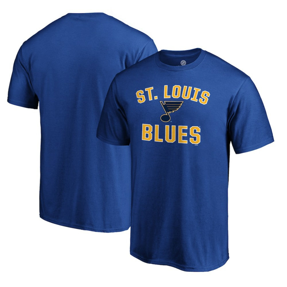 St. Louis Blues Fanatics Team Victory Arch T-Shirt - Blue - NHL 3808232