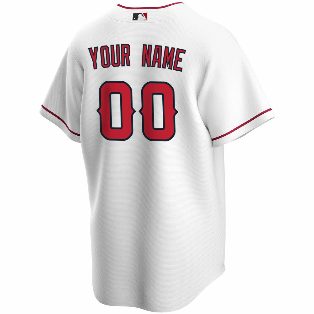 Los Angeles Angels Nike Home Replica Custom Jersey - White - Nike Online