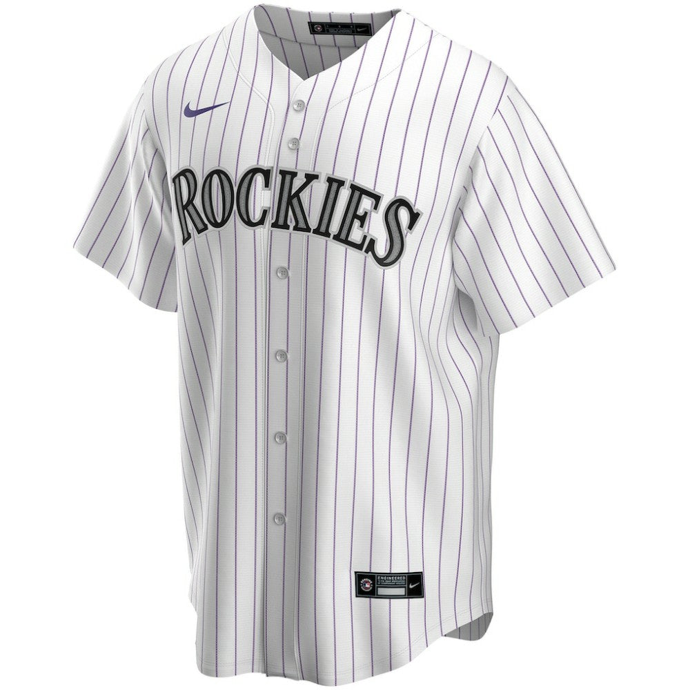 Colorado Rockies Nike Home Replica Custom Jersey - White - Nike Sale