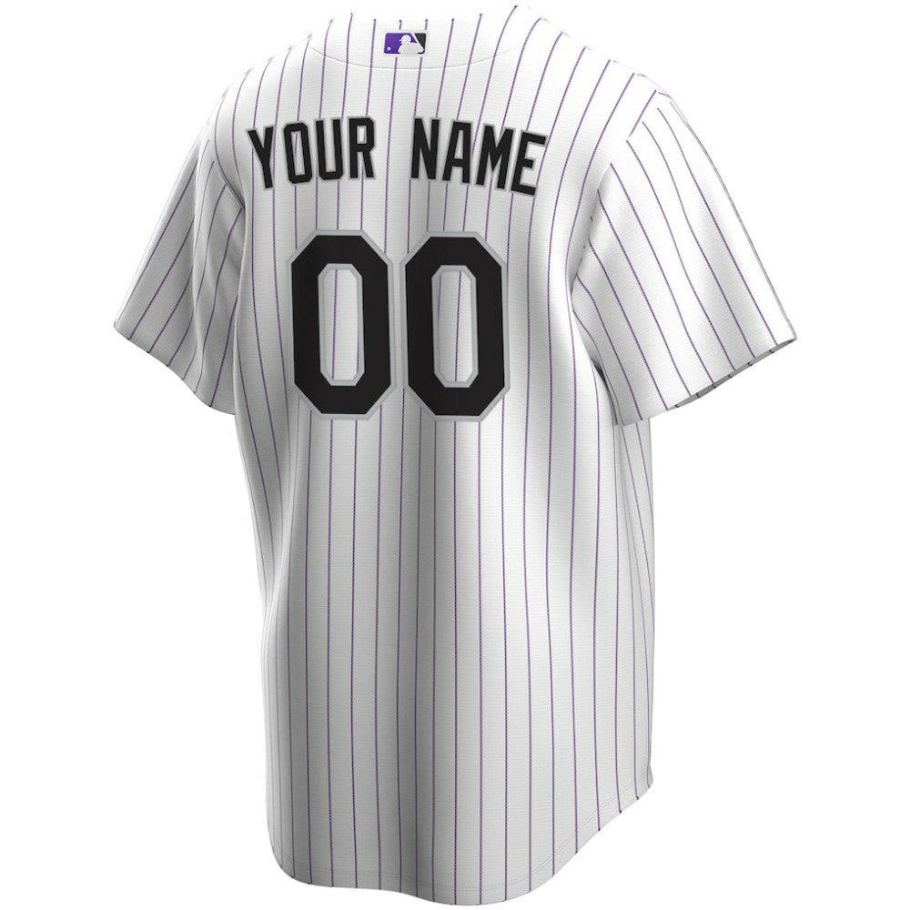 Colorado Rockies Nike Home Replica Custom Jersey - White - Nike Sale