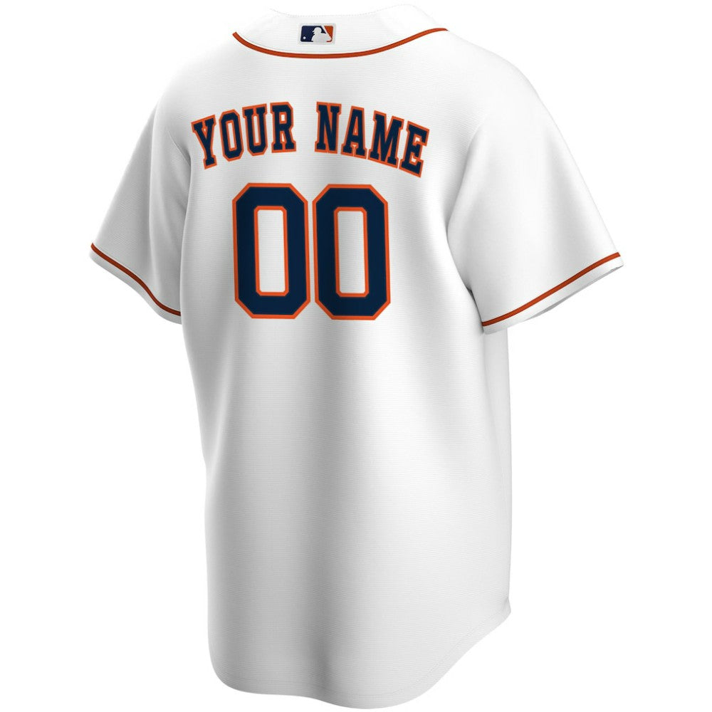 Houston Astros Nike Home Replica Custom Jersey - White - Nike Sale