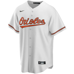 Baltimore Orioles Nike Home Replica Custom Jersey - White - Nike Sale