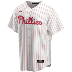 Philadelphia Phillies Nike Home Replica Custom Jersey - White - Nike Online
