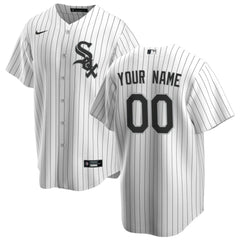 Chicago White Sox Nike Home Replica Custom Jersey - White - Nike Lifestyle