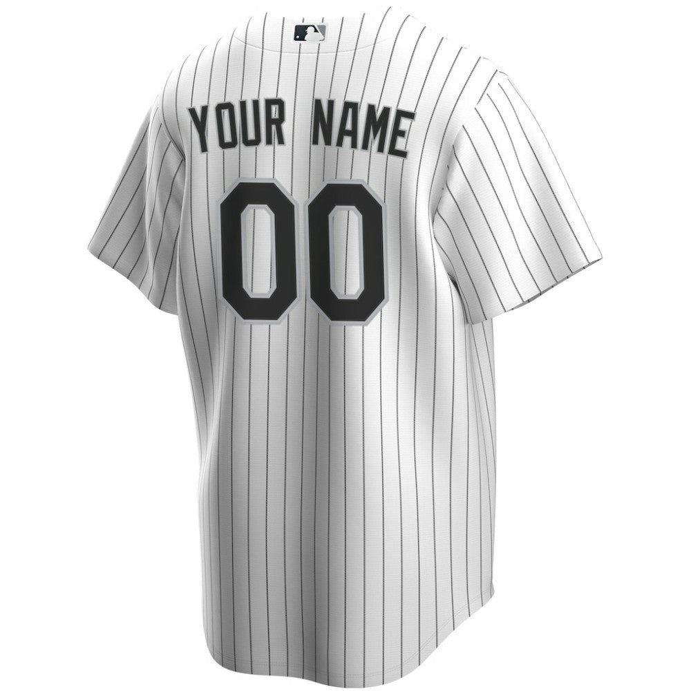 Chicago White Sox Nike Home Replica Custom Jersey - White - Nike Lifestyle