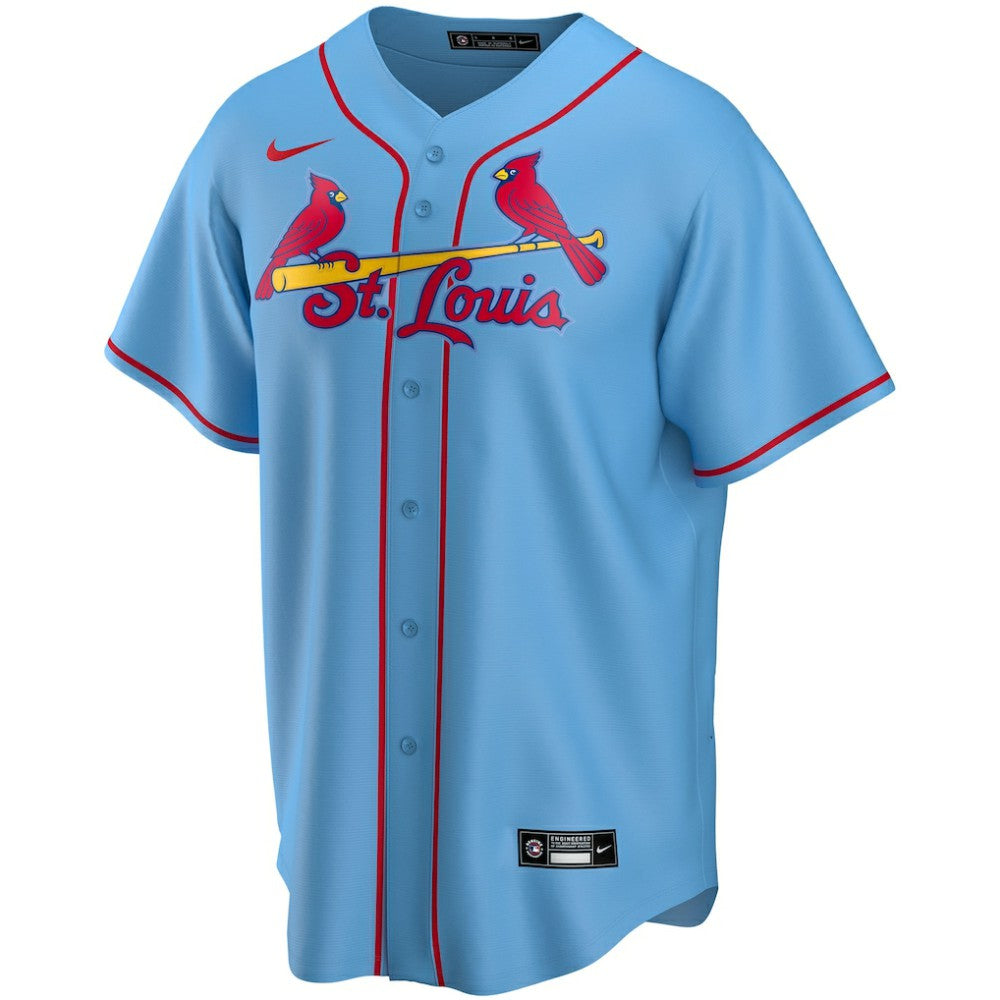 St. Louis Cardinals Nike Alternate Replica Custom Jersey - Light Blue - Nike Discount