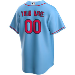 St. Louis Cardinals Nike Alternate Replica Custom Jersey - Light Blue - Nike Discount