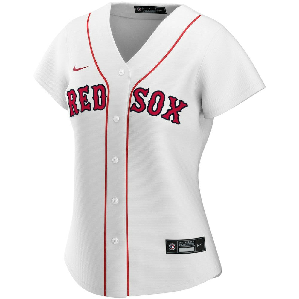 Boston Red Sox Nike Women's Home Replica Custom Jersey - White - Nike on Sale