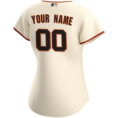 San Francisco Giants Nike Women's Home Replica Custom Jersey - Cream - Nike Discount